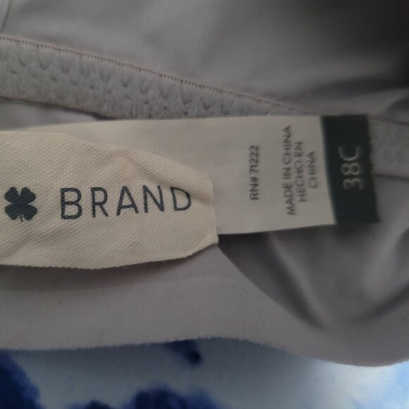 Lucky Brand Bra Light Blue Size 38 C wireless new without tags - Picture 6 of 6